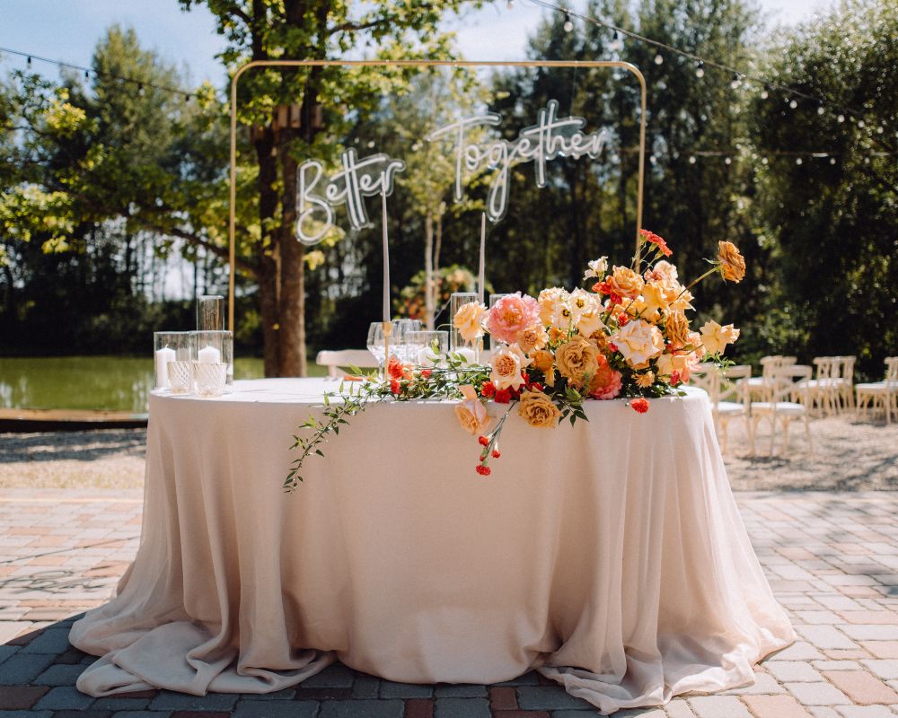 Déco table mariage