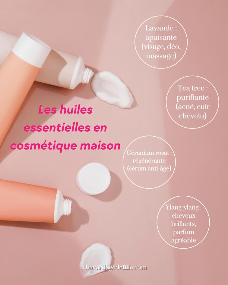huile essentielle cosmetique maison
