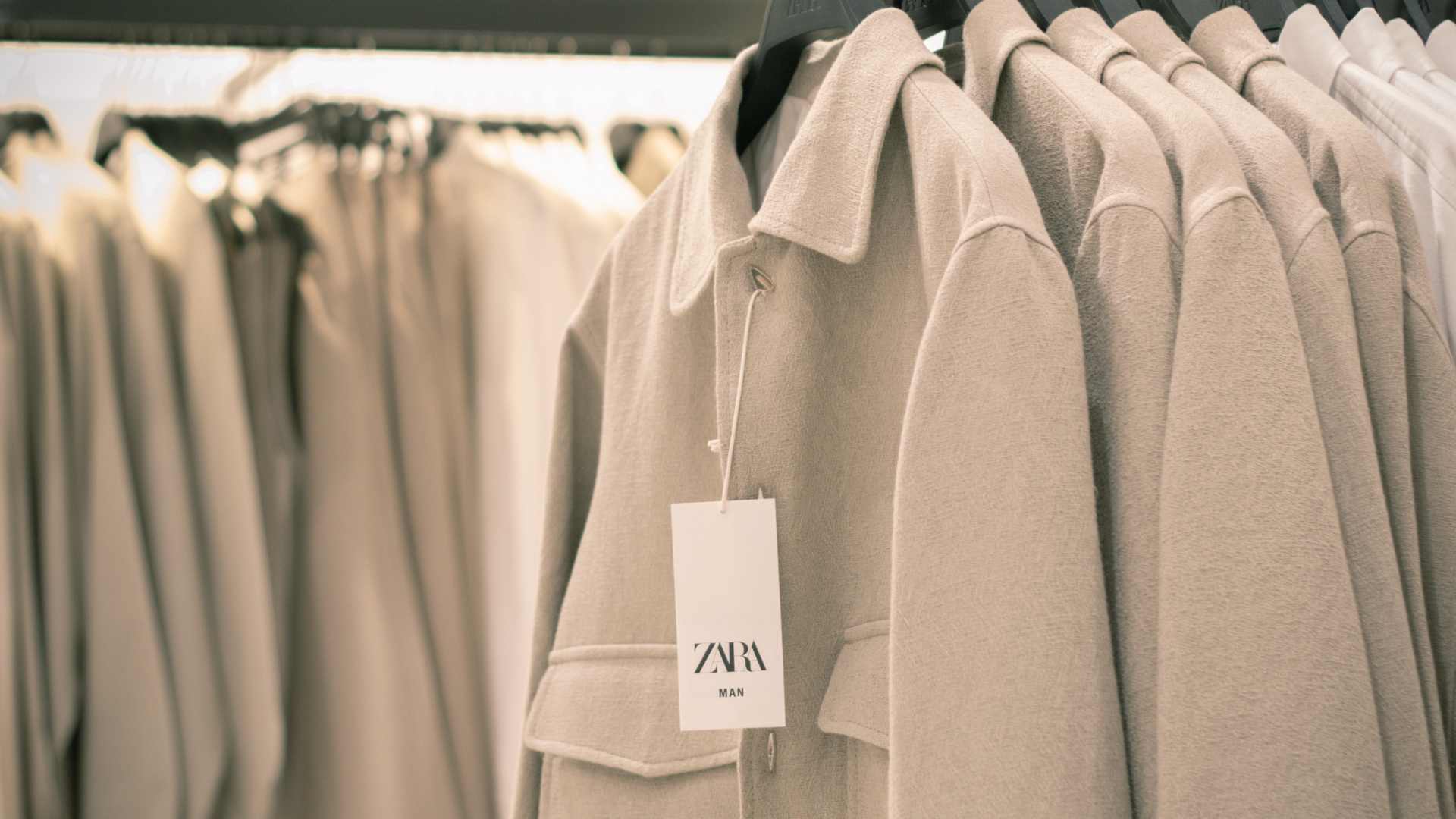 Veste accroché chez zara